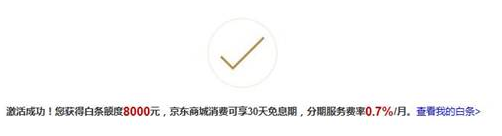 京东白条激活，京东白条怎么开通?激活京东白条方法流程图解  第4张