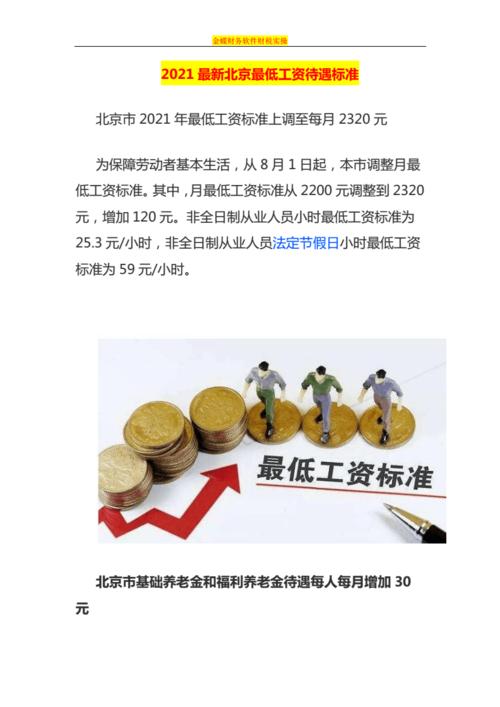 北京最低工资,北京最低工资标准  第1张
