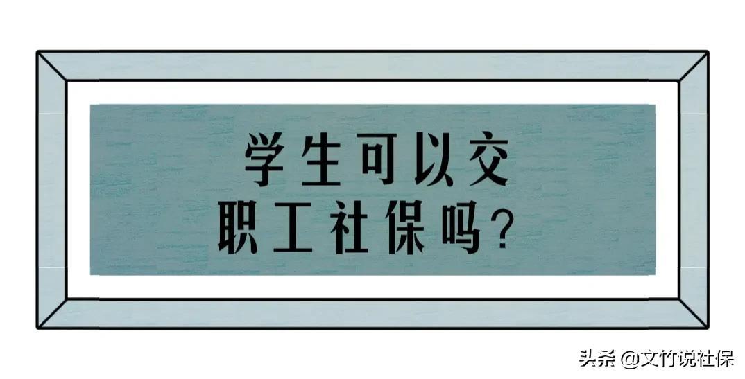 (16岁可以交社保吗)社保越早缴费越好，那学生可以交职工社保吗?  第1张