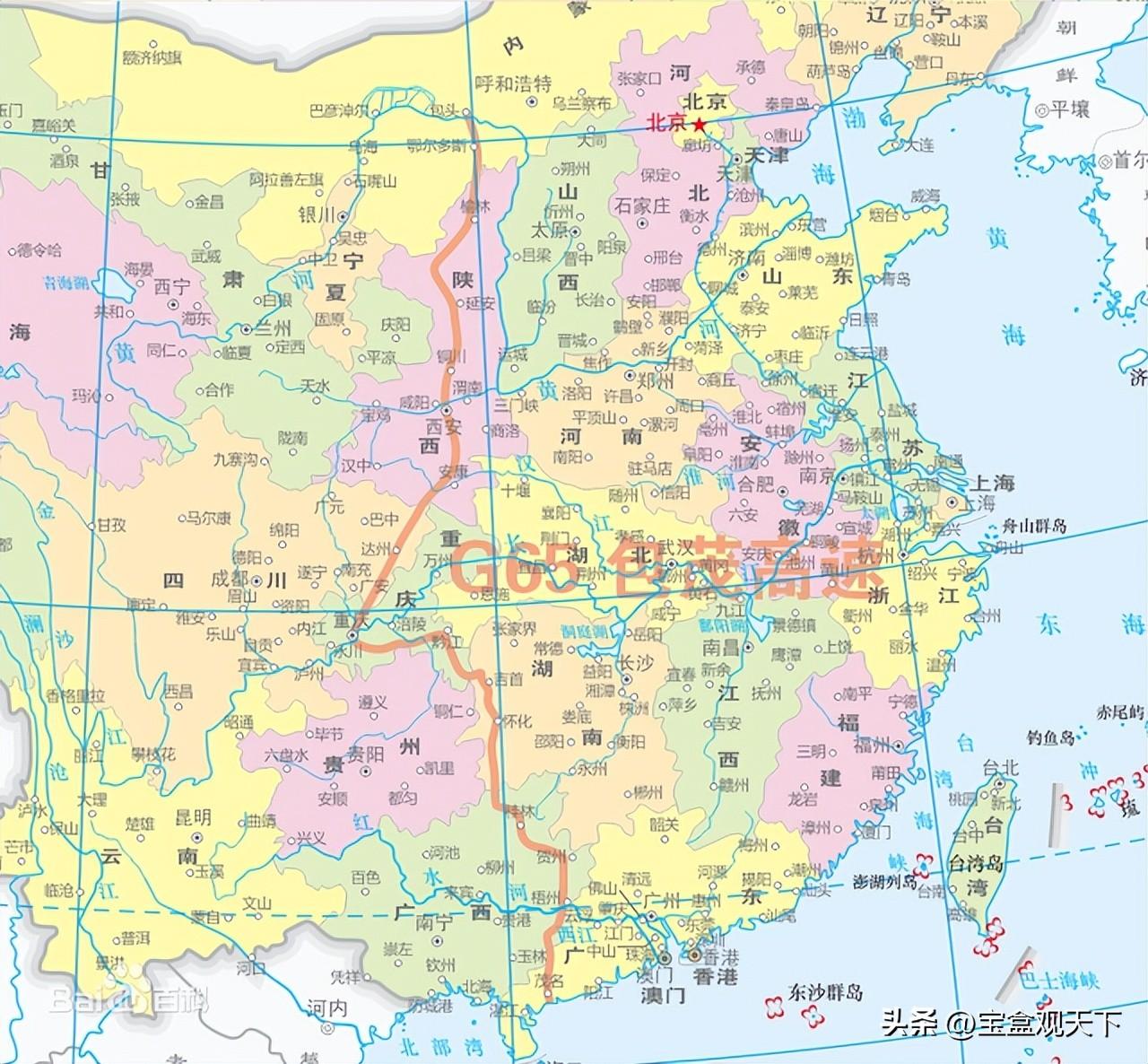 (连霍高速起点和终点分别是哪里)我国最长的十条高速--连霍高速位居第一,京藏高速紧随其后  第7张 (连霍高速起点和终点分别是哪里)我国最长的十条高速--连霍高速位居第一,京藏高速紧随其后  第7张