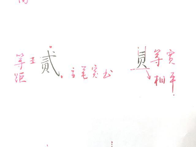 (银行数字大写)大写数字的楷书写法，硬笔书法实用教程，很详细的示范讲解  第2张