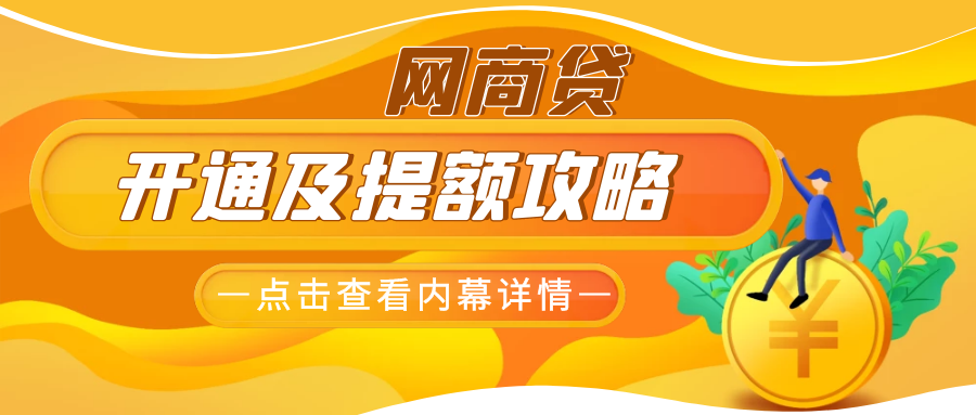 支付宝网商贷开通及提额攻略(网商贷提额)  第1张