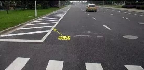 (黄白线指的是什么)车主必看 | 马路上的这几条线还分不清?一分钟看懂路面标线!  第7张