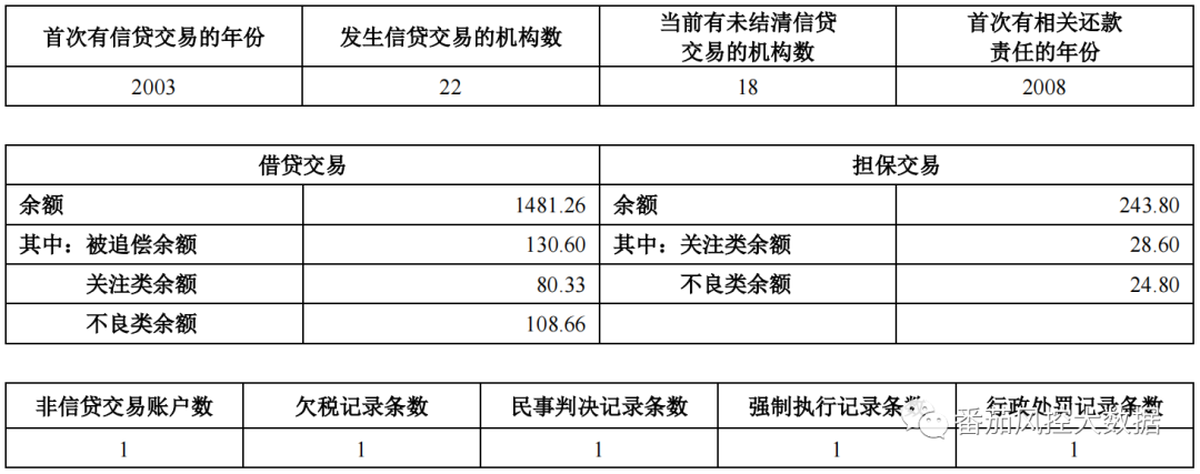 (征信报告)企业人行征信报告的全面梳理与数据介绍 第3张 (征信报告)企业人行征信报告的全面梳理与数据介绍 第3张