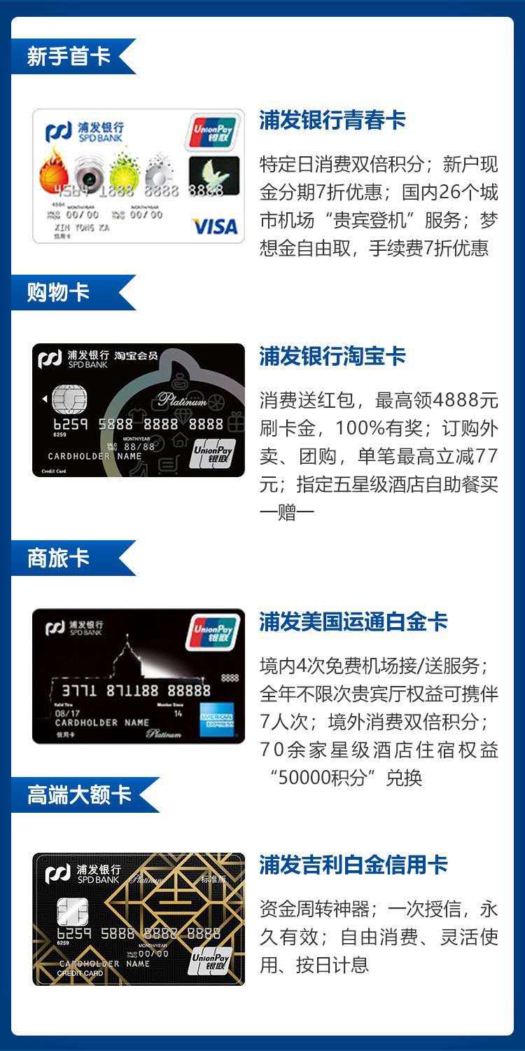 (浦发信用卡申请办理)浦发银行信用卡申请攻略 第1张 (浦发信用卡申请办理)浦发银行信用卡申请攻略 第1张