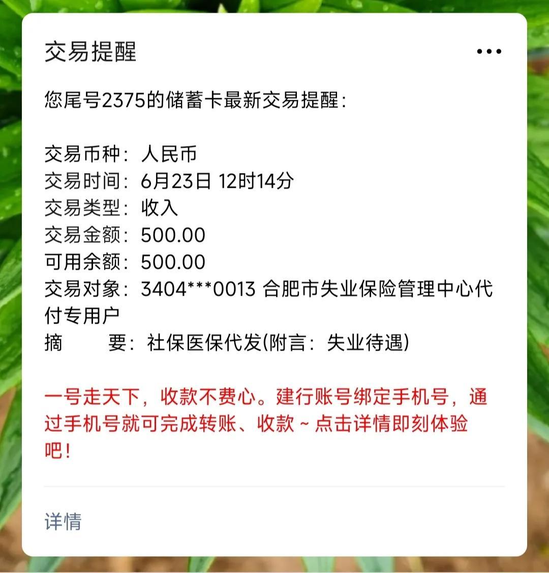 (失业补助金什么时候到账)失业待遇补助金到账了 第2张 (失业补助金什么时候到账)失业待遇补助金到账了 第2张