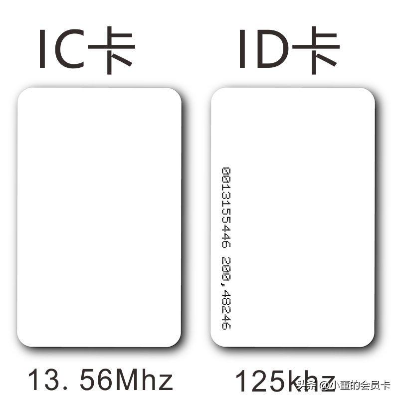 IC卡与ID卡的区别是什么?(什么是ic卡)  第2张