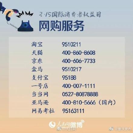 消费者协会投诉电话，消费遇到问题?收好这83个投诉电话  第7张