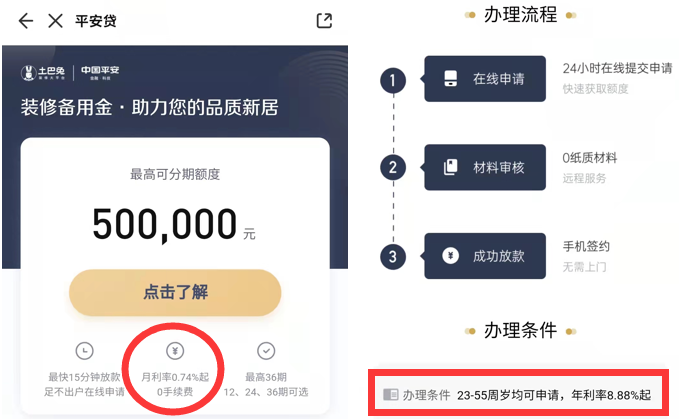 「农行装修贷利率」装修贷款哪家强?这家银行年利率比建行农行还要低 第4张 「农行装修贷利率」装修贷款哪家强?这家银行年利率比建行农行还要低 第4张