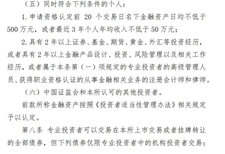 你是专业还是普通投资者?一个月后个人投资者可购买的交易所债券将变(专业投资者) 第2张 你是专业还是普通投资者?一个月后个人投资者可购买的交易所债券将变(专业投资者) 第2张