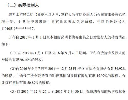 (博纳影业老板是谁)博纳影业苦等5年后回归A股,老板于冬生意经被曝光!左手新加坡绿卡、右手主旋律电影,章子怡亏惨了 第8张 (博纳影业老板是谁)博纳影业苦等5年后回归A股,老板于冬生意经被曝光!左手新加坡绿卡、右手主旋律电影,章子怡亏惨了 第8张