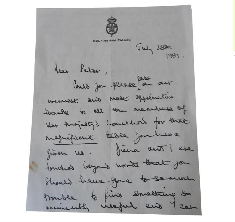 (英国王结婚蛋糕将拍卖 已存放41年)查尔斯和戴安娜的结婚蛋糕将拍卖,已存放41年 第5张 (英国王结婚蛋糕将拍卖 已存放41年)查尔斯和戴安娜的结婚蛋糕将拍卖,已存放41年 第5张