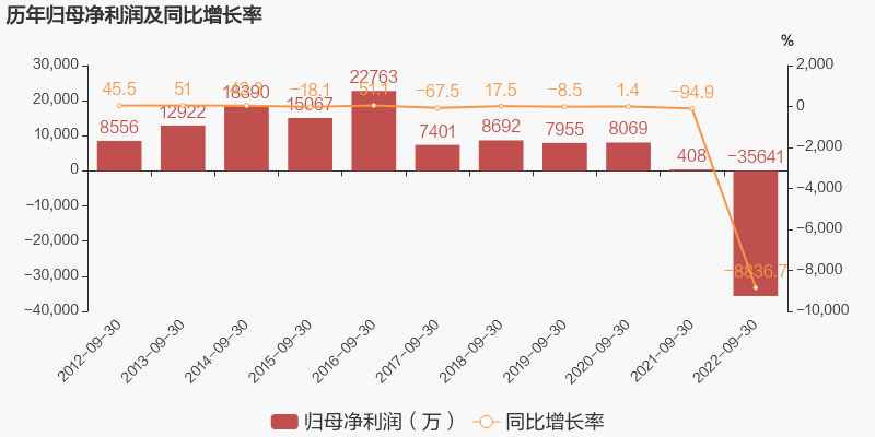 净利润和毛利润 「图解季报」*ST和佳:2022年前三季度归母净利润同比盈转亏,毛利率下降13.5% 第2张 净利润和毛利润 「图解季报」*ST和佳:2022年前三季度归母净利润同比盈转亏,毛利率下降13.5% 第2张