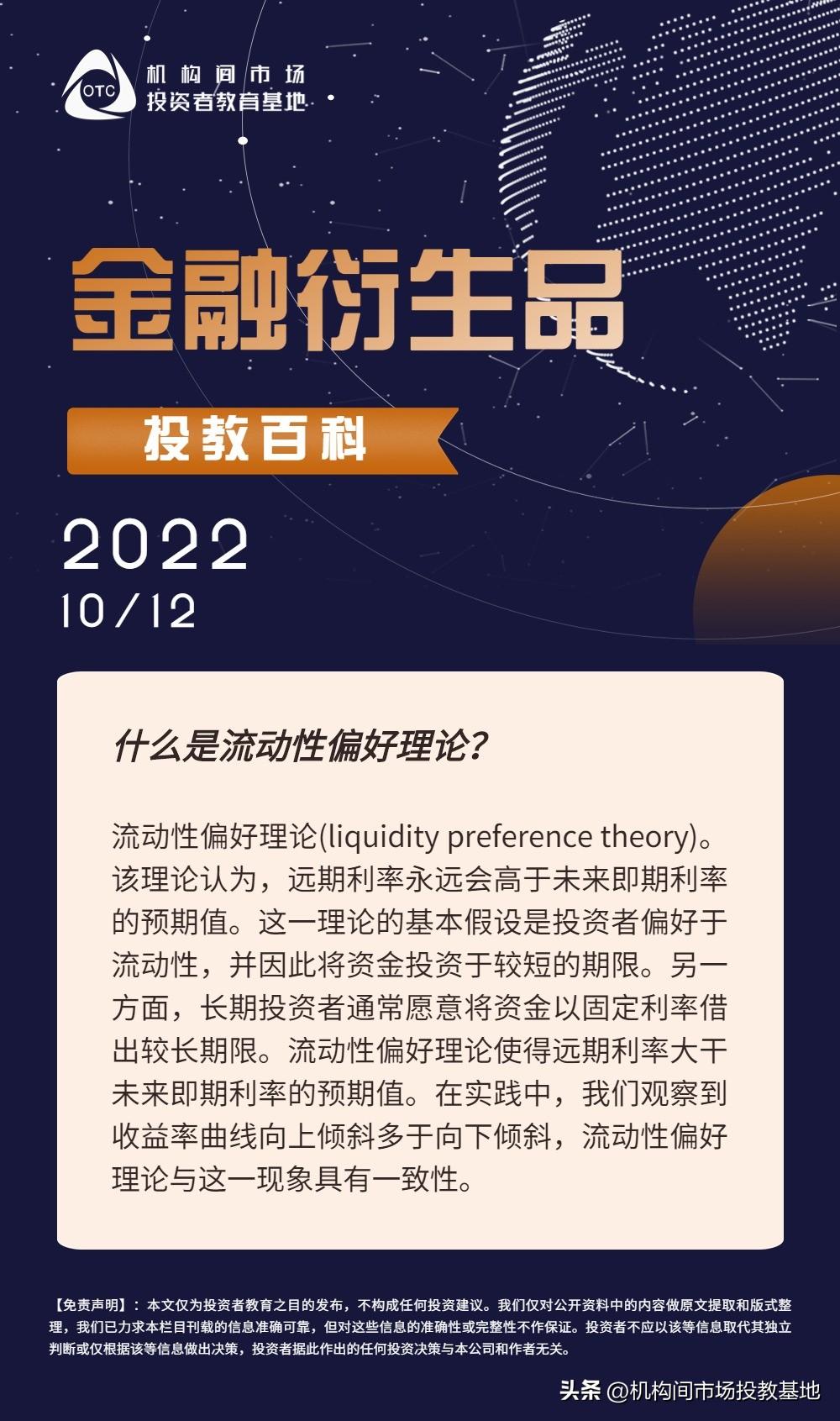 金融衍生品投教百科 | 什么是流动性偏好理论?(流动偏好陷阱)  第1张
