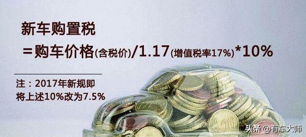 (新车购置税怎么算)车辆购置税是怎么计算?新车10万要交多少钱?不止是10%那么简单 第3张 (新车购置税怎么算)车辆购置税是怎么计算?新车10万要交多少钱?不止是10%那么简单 第3张