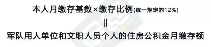 「军队文职公积金多少」军队文职住房公积金怎么算? 第3张 「军队文职公积金多少」军队文职住房公积金怎么算? 第3张