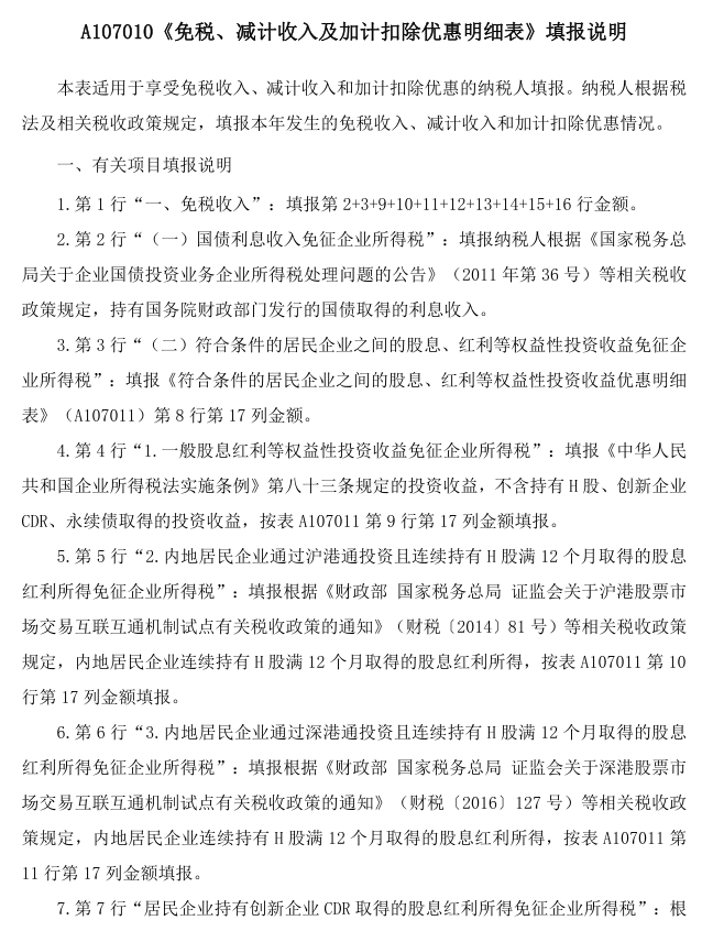 (年度汇算清缴)企业所得税年度汇算清缴报表填写说明,共19张!直接照着填就行 第6张 (年度汇算清缴)企业所得税年度汇算清缴报表填写说明,共19张!直接照着填就行 第6张