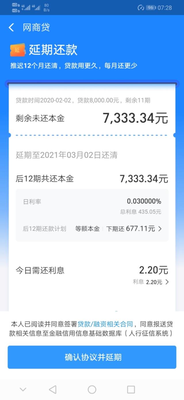 (网商贷怎么还款)支付宝又发福利了，借呗网商贷延期还款12个月!  第2张