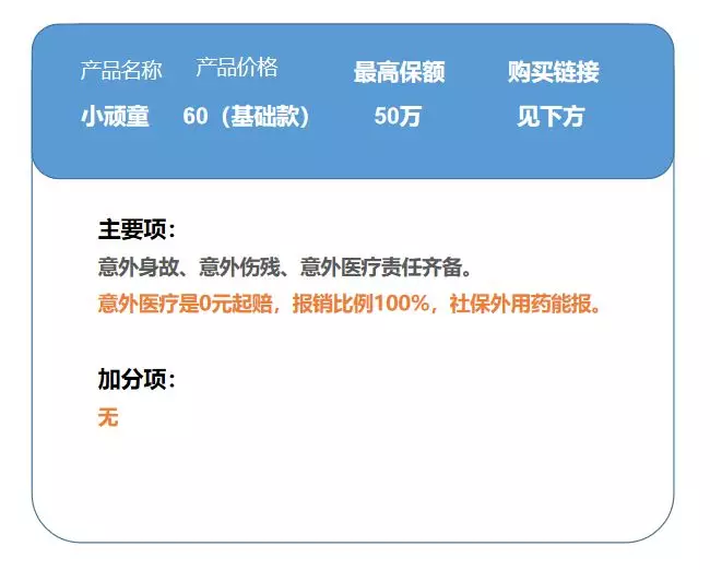 一般意外险,全面测评48款少儿意外险,选出2020年初的性价比之王 第6张 一般意外险,全面测评48款少儿意外险,选出2020年初的性价比之王 第6张