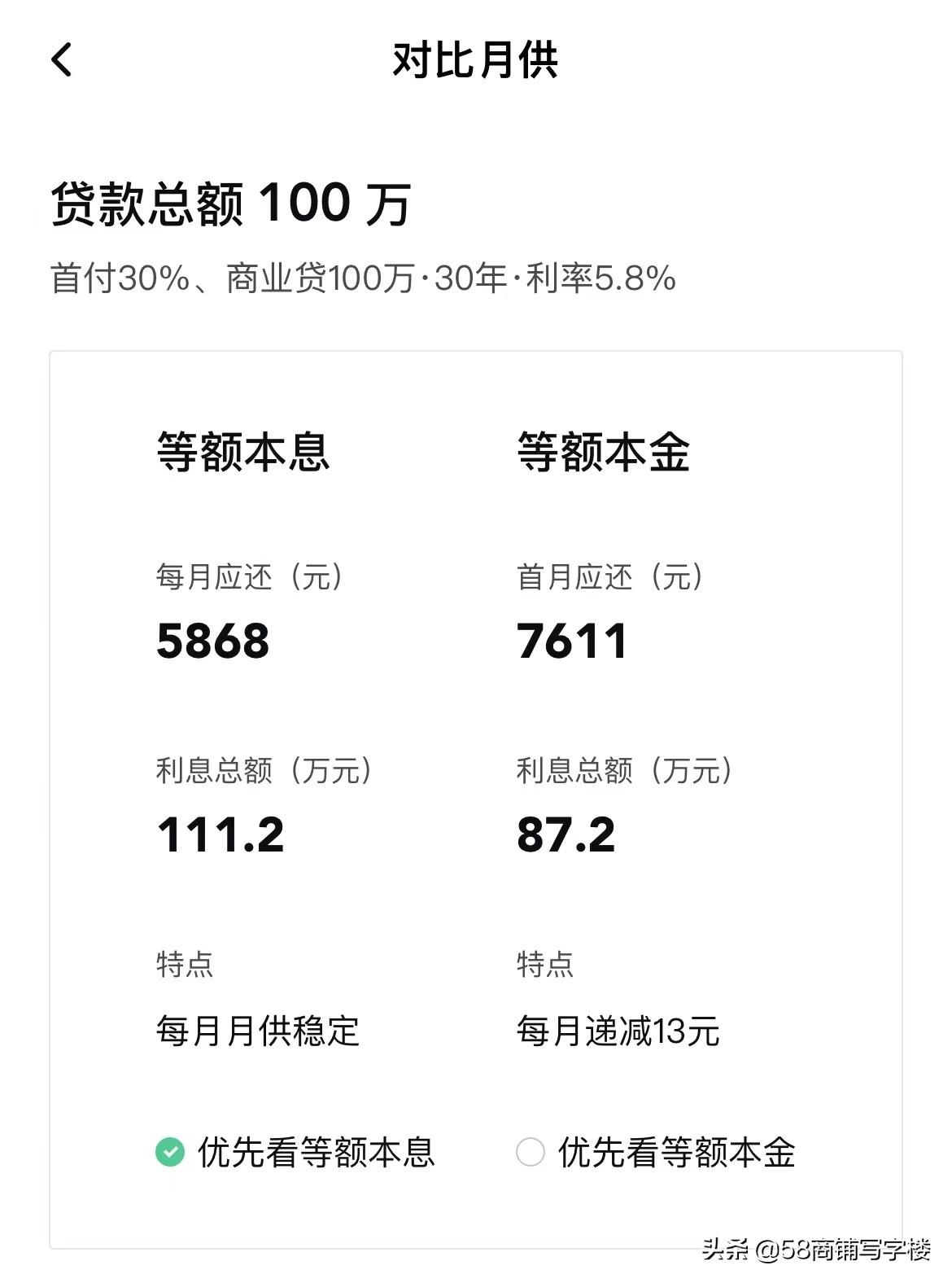 (选择等额本金后悔死了)等额本息VS等额本金，你适合哪种?一文看懂，千万别选错了  第2张